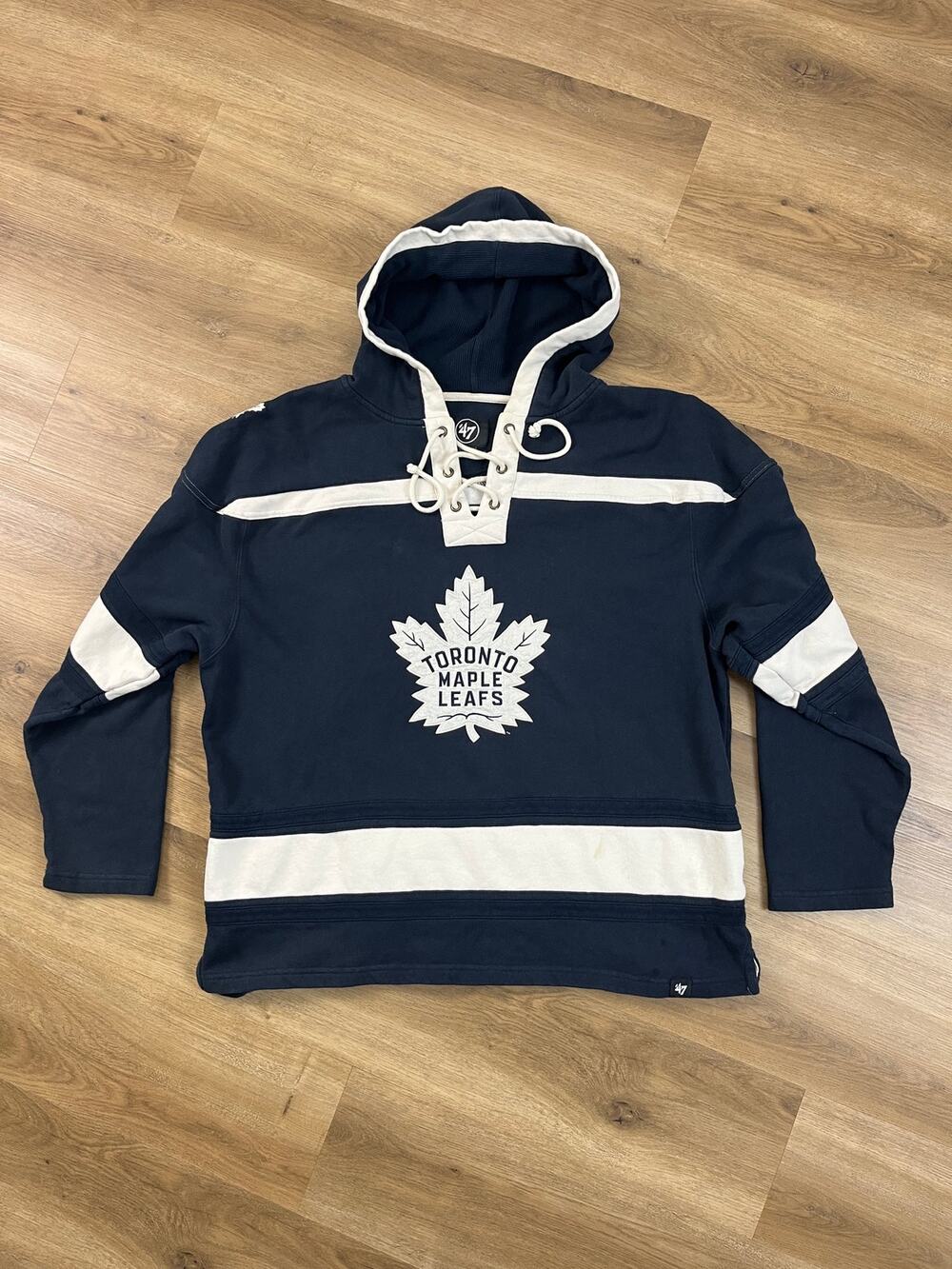 Toronto Maple Leafs '47 Lacer Hoodie Navy 2XL